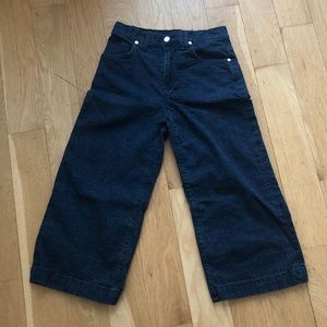 7 for all mankind sailor crop jeans sz 26
